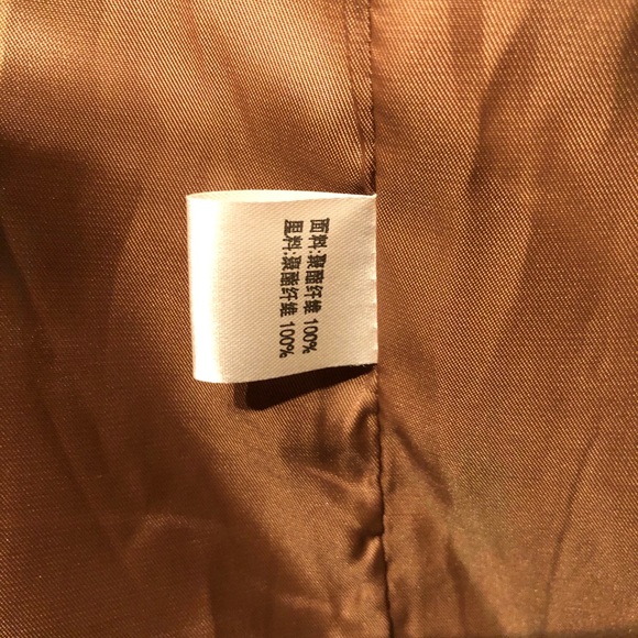 Pink Lady camel cashmere trench coat - Picture 8 of 12